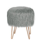 Dressing Stool — Soft Plush Footstool / Makeup Stool