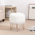 Dressing Stool — Soft Plush Footstool / Makeup Stool