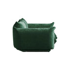 Chenille Fabric Modular Sectional Sofa Set with Ottoman
