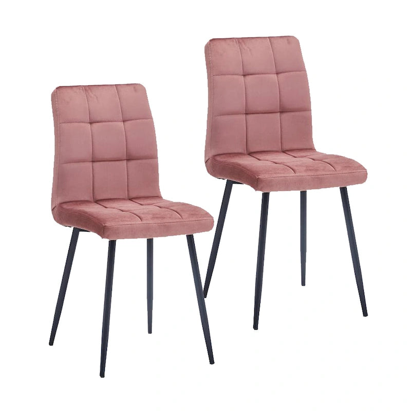 Porthos Home Pacie Velvet Dining Room Chairs (Set of 2)