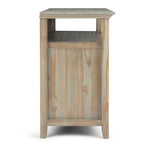 54-Inch Wide Solid Wood Transitional-Style Tv Stand — 54" W X 18.9" D X 31.9" H