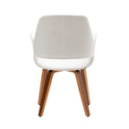 Porthos Home Haro Dining Chairs Set of 2, PU Leather, Bentwood Legs