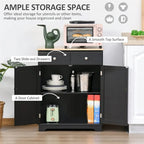 Sideboard Buffet CabinetKitchen Storage Cabinet - 15.75D x 26.75W x 33.5H