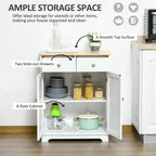 Sideboard Buffet CabinetKitchen Storage Cabinet - 15.75D x 26.75W x 33.5H