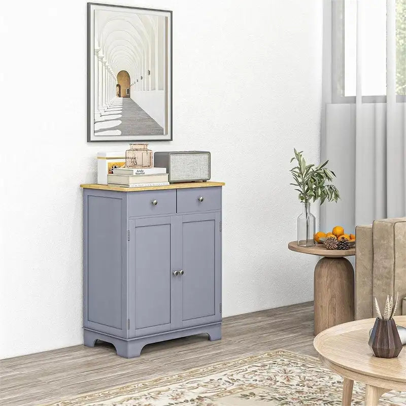 Sideboard Buffet CabinetKitchen Storage Cabinet - 15.75D x 26.75W x 33.5H