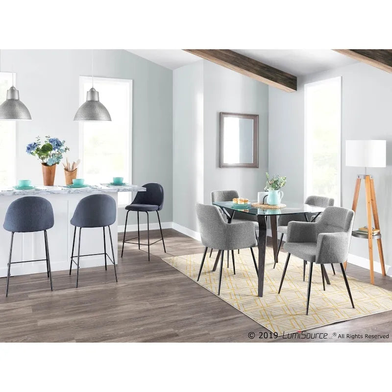 Modern-Style Dining Chairs & Accent Chairs (Set of 2)