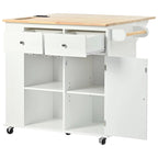 Kitchen Island with Power Outlet