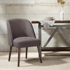 Round-Back Dining Chair — W 22.25 x D 24.5 x H 34.6