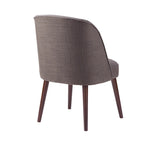 Round-Back Dining Chair — W 22.25 x D 24.5 x H 34.6