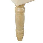 HomePop Classic Tufted Top Long Bench - Faux Leather