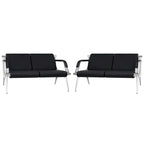 Kinbor Waiting Room Chair Office Chair, Reception Bench Guest Chair for Airport, Office, Salon, Bank, Hospital