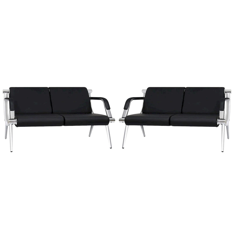 Kinbor Waiting Room Chair Office Chair, Reception Bench Guest Chair for Airport, Office, Salon, Bank, Hospital