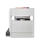 Camaflexi Full over Full Bunk Bed with Twin Trundle - Panel Headboard