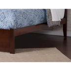 AFI Concord Wood King Platform Bed with Twin XL Trundle