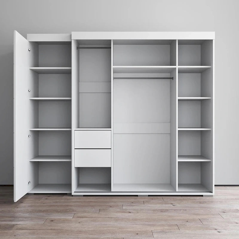 Three-Mirror Wardrobe