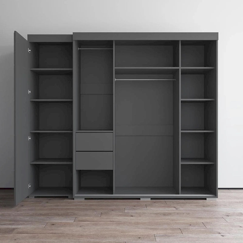 Three-Mirror Wardrobe