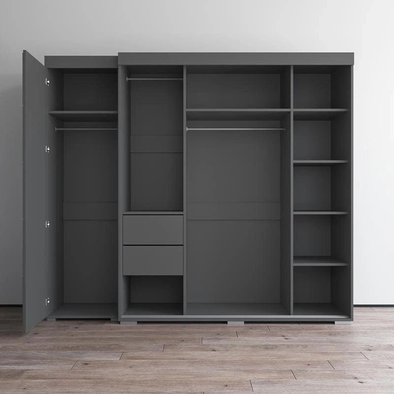Three-Mirror Wardrobe