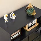 Floor Storage Cabinet with 2 Doors - 11.8D x 23.6W x 42.5H