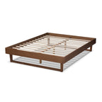 Mid-Century Modern Style Platform Bed Frame
