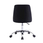 Porthos Home Roache Fabric Upholstered Office Chair with Chrome Base
