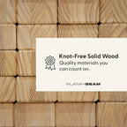 Plank and Beam Twin-Size Bed with Panel Headboard