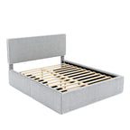 Full Size Upholstered Platform Bed with 4 Drawers