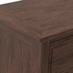 OSP Home Furnishings Modern Mission Queen Bedroom Set with 2 Nightstands and 1 Dresser