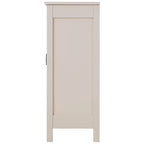 Farmhouse Floor Bathroom Storage Cabinet with Sliding Barn Door