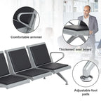 PU Leather Office Waiting Room Chairs - Reception Guest Bench