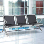 PU Leather Office Waiting Room Chairs - Reception Guest Bench