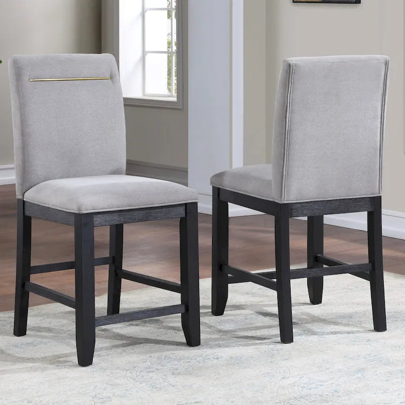 Steve Silver Yantis Modern 7-piece Counter Height Dining Set
