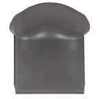 880 lb. Capacity Full Back Contoured Stack Chair with Powder Coated Sled Base