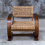 Natural Woven Accent Chair