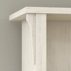 Salinas 60W L Shaped Desk with Hutch and Lateral File Cabinet in White