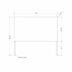 South Shore Lilak Headboard