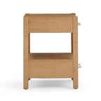Wooden Two-Drawer Nightstand