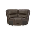 Signature Design by Ashley Dunleith Brown 7-Piece Power Reclining Sectional - 136W x 136D x 43H
