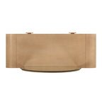 Moonrise Natural Ash 2-Drawer Vanity Desk