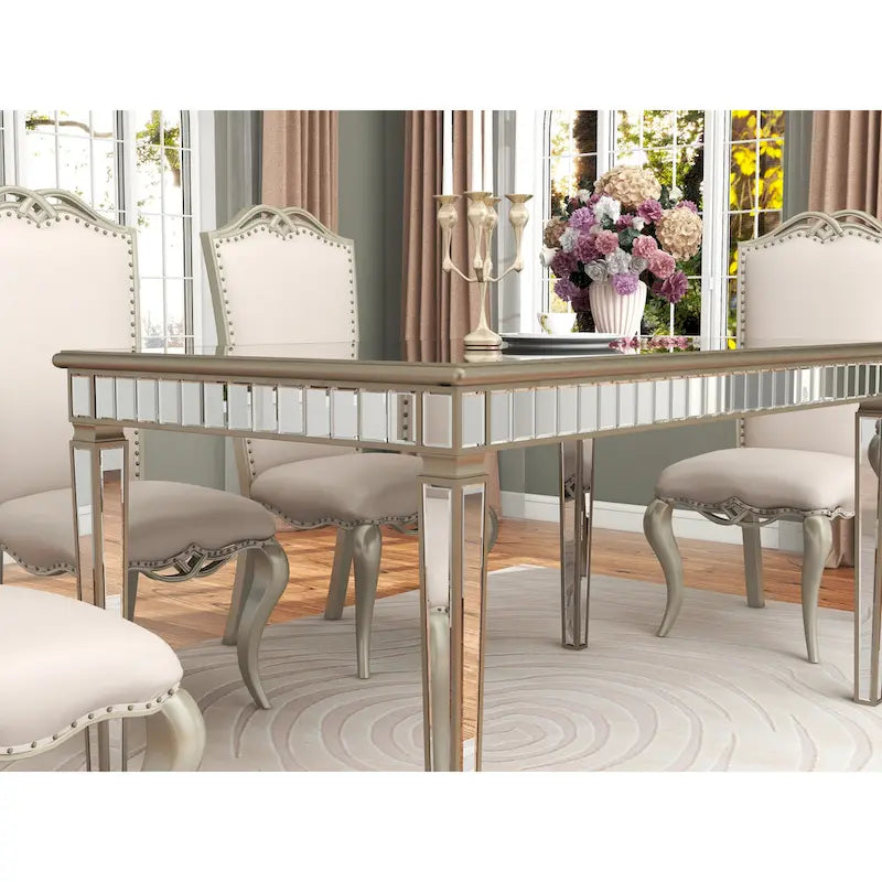 Contemporary Rectangular Dining Table