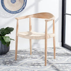 SAFAVIEH Besse Foc Twist Accent Chair - 24.8 W x 18.9 L x 30.7 H - 25Wx19Dx31H