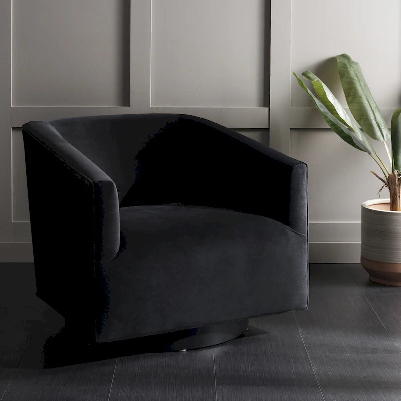 SAFAVIEH Frona Accent Chair (Fully Assembled) - 32 W x 33 D x 29 H - 32Wx33Dx28H