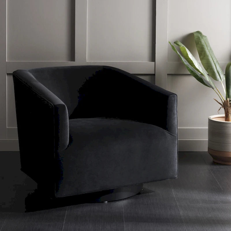 SAFAVIEH Frona Accent Chair (Fully Assembled) - 32 W x 33 D x 29 H - 32Wx33Dx28H