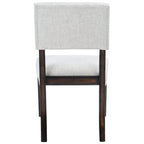 SAFAVIEH Couture Alcinda Wood Dining Chair (Set of 2) - 21 W x 20.5 L x 34.75 H - 21Wx24Dx35H