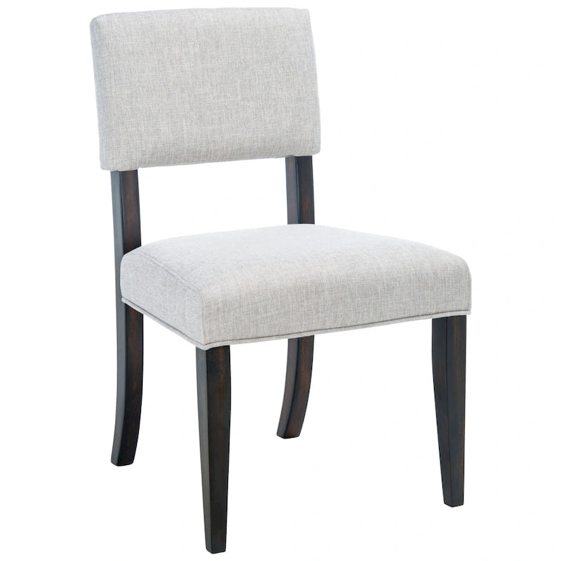 SAFAVIEH Couture Alcinda Wood Dining Chair (Set of 2) - 21 W x 20.5 L x 34.75 H - 21Wx24Dx35H