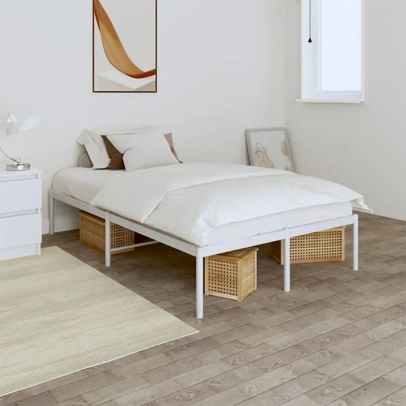 vidaXL Metal Bed Frame, No Mattress