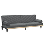 vidaXL Sleeper Sofa with Armrests Sofa Couch Recliner Chair Loveseat Fabric - 80.7 x 35 x 27.6