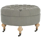 SAFAVIEH Shaunna Round Ottoman
