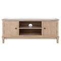 Two-Door Single-Tier TV Stand — 47.3" W x 15.8" D x 20" H