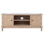 Two-Door Single-Tier TV Stand — 47.3" W x 15.8" D x 20" H