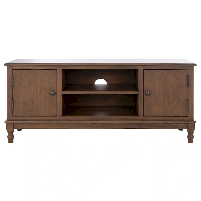 Two-Door Single-Tier TV Stand — 47.3" W x 15.8" D x 20" H